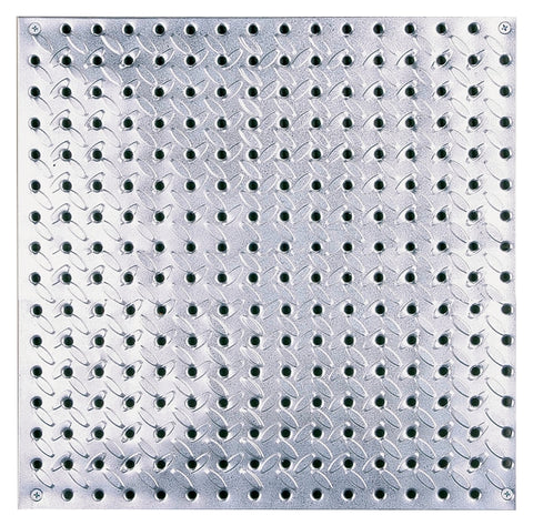 Knape & Vogt 0204-1616 Pegboard, 16 in OAD, 16 in OAH, Steel