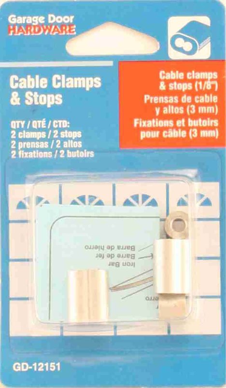 Prime-Line GD 12151 Cable Ferrule and Stop, 1/8 in Dia Dimensions, Aluminum