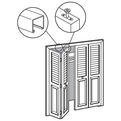 Prime-Line N 6611 Roller Guide, Steel