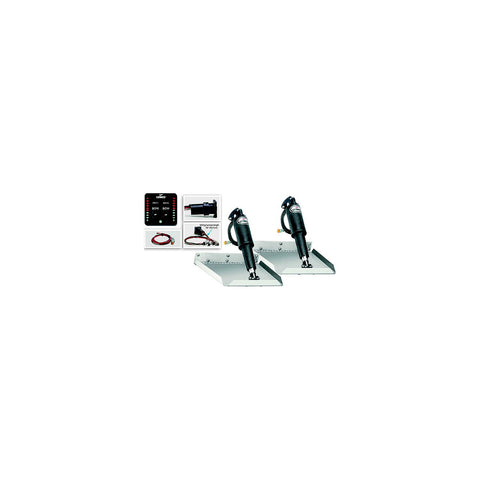 12″ x 12″ Edge Mount Electric Trim Tab Kit w/LED Indicator Switch