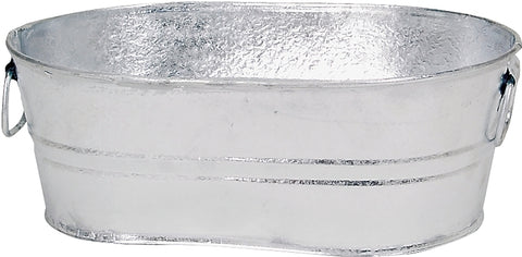 Behrens 000-OV Wash Tub, 2 gal, Steel, Pack of 6