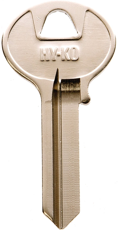 Hy-Ko 11010CO105 Key Blank, Brass, Nickel, For: Corbin Russwin Cabinet, House Locks and Padlocks, Pack of 10