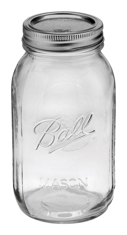Ball Regular Mouth Canning Jar 1 qt. 12 pk
