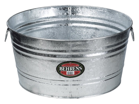 Behrens 1 Wash Tub, 11 gal, Steel