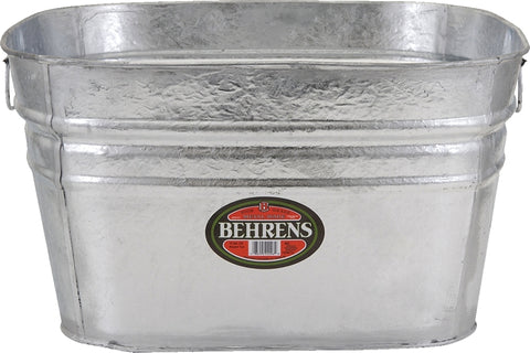 Behrens 62 Wash Tub, 15.5 gal, Steel