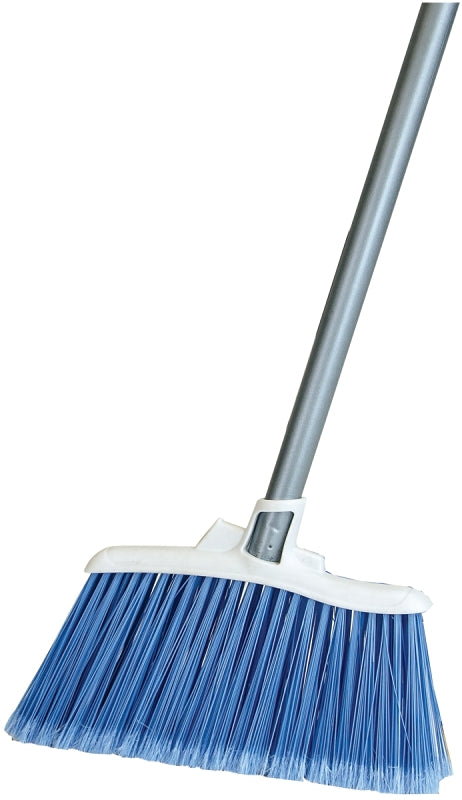 Quickie 750-4 Angle Broom, 12 in Sweep Face, Poly Fiber Bristle, Pack of 4