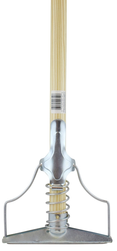 Chickasaw 00712 Wet Mop Handle, 1-1/8 in Dia, Hardwood
