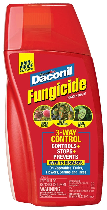 Daconil 100526103 Fungicide, Liquid, Odorless, 16 oz Bottle