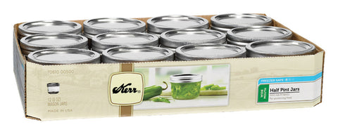 Kerr Wide Mouth Canning Jar 8 oz. 12 pk