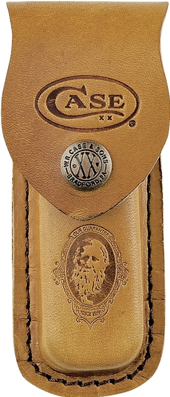 Case 09026 Sheath, Leather, For: All Medium Size Case Folding Knives