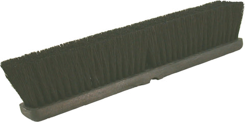 Birdwell 2026-12 Broom Head, Threaded, 3 in L Trim, Tampico Bristle, Black