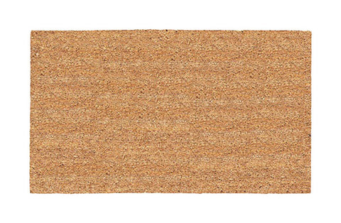 Decoir Tan Coir Nonslip Doormat 27 in. L x 16 in. W