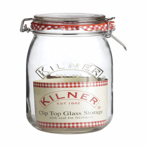 Kilner 50.72 oz Clear Storage Jar 1 pk, Pack of 4