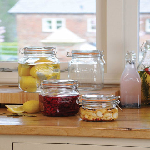 Kilner 34 oz Clear Storage Jar 1 pk, Pack of 4