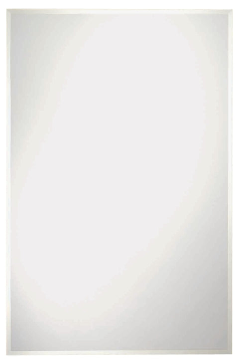 Renin 201200 Somerset Frameless Mirror, 36 in L, 24 in W, Rectangular, Clear Frame, Pack of 6