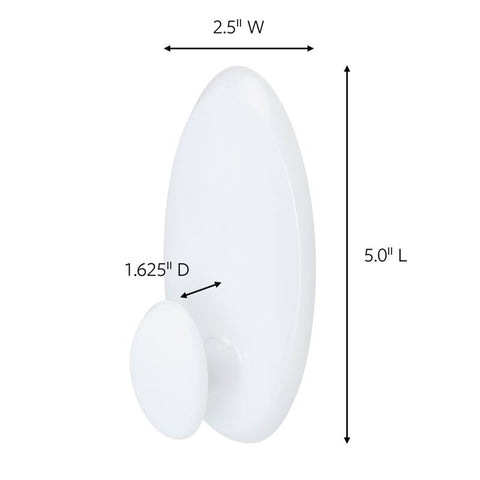 3M Command Large Plastic Caddy Hanger 5 in. L 1 pk