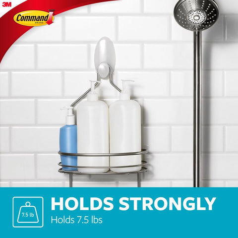 3M Command Large Plastic Caddy Hanger 5 in. L 1 pk