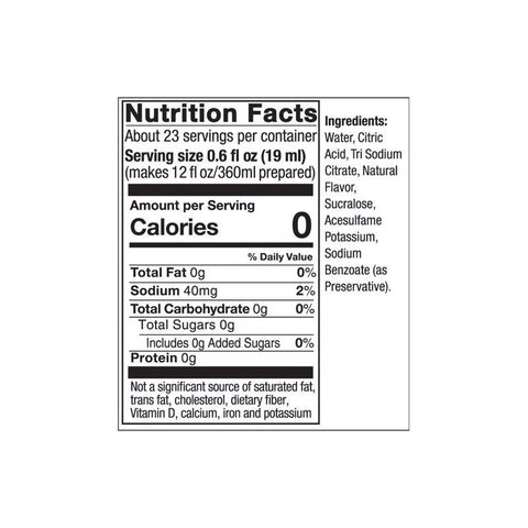 SodaStream Diet Lemon Lime Soda Mix 14.8 oz 1 pk