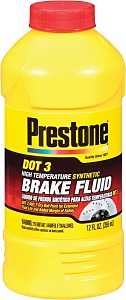 Prestone AS-400P Brake Fluid, 12 oz Bottle