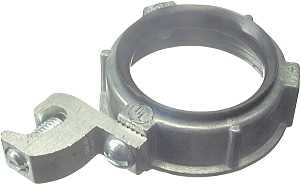 Halex 95212B Grounding Bushing, 1-1/4 in, Zinc – Shell Lumber and Hardware