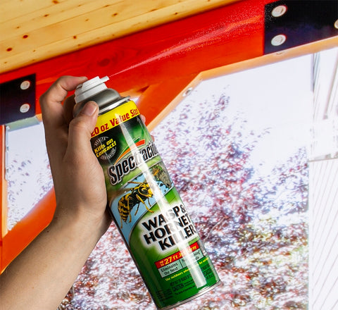 Spectracide HG-97221 Wasp and Hornet Killer, Liquid, Parathyroid, Solvent, 18.5 oz Aerosol Can