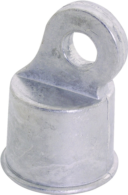 Stephens Pipe & Steel HD05010RP Chain-Link Fence Rail End, Aluminum ...