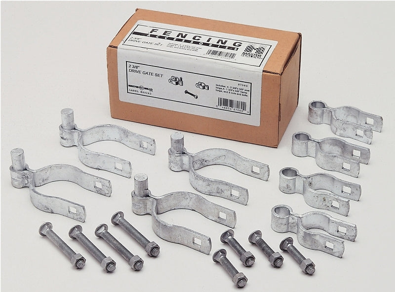 Shell Hardware Stephens Pipe & Steel HD07120RP Gate Hardware Kit, Double-Drive, For ...