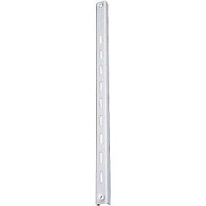 Knape & Vogt 80 Series 80 WH 48 Shelf Standard, 320 lb, 16 ga Thick Material, 5/8 in W, 48 in H, Steel, Pack of 10