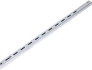 Knape & Vogt 80 Series 80 WH 72 Shelf Standard, 320 lb, 16 ga Thick Material, 5/8 in W, 72 in H, Steel, Pack of 10