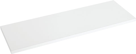 Knape & Vogt 1980 WH 10X36 Shelf Board, 36 in L, 10 in W, White, For: KV Standard/Bracket Shelving Systems, Pack of 5