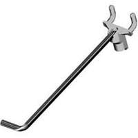 Southern Imperial R37-10-149 Scan Hook, 0.149 in Wire Dia, 10 in L Dimensions, Galvanized, Pack of 100