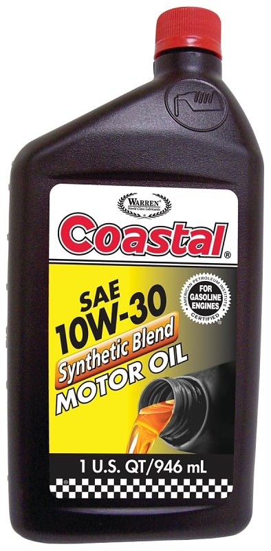 Warren 01801 Motor Oil, 10W-30, 946 mL, Pack of 12