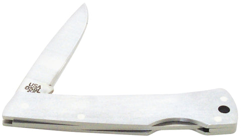 Case 00004 Folding Pocket Knife, 2-1/4 in L Blade, Stainless Steel Blade, 1-Blade