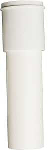 Plumb Pak PP911W Pipe Extension Tube, 1-1/2 x 1-1/2 in, 12 in L, Slip-Joint, Plastic, White