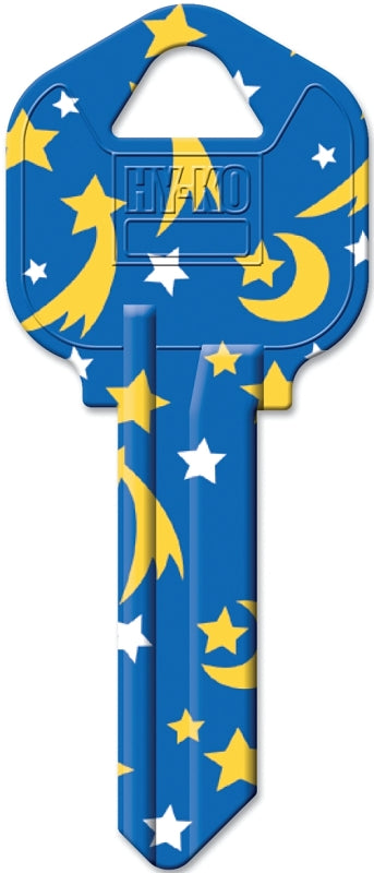 Hy-Ko 16010KW1-03 Key Blank, Brass, Painted, For: Kwikset KW1, Titan KW10 Keyways, Pack of 10