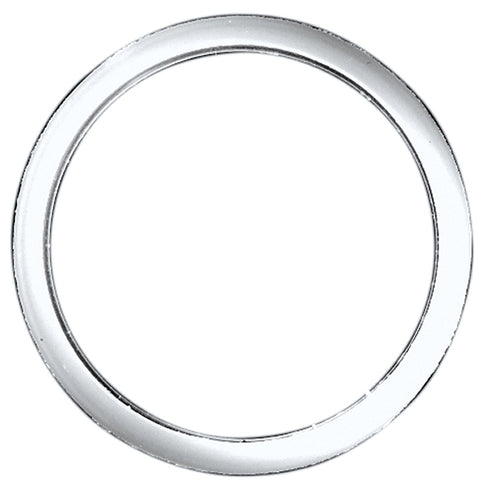 Danco 36660B Faucet Washer, 1-1/4 in, 1-1/4 in ID x 1-1/2 in OD Dia, 1/4 in Thick, Polyethylene, Pack of 5