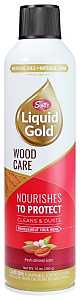 Scott's Liquid Gold 10011-1 Wood Cleaner and Preservative, 11.5 oz Aerosol Can, Liquid, Almond, Amber