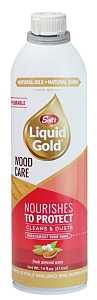 Scott's Liquid Gold 10018 Wood Cleaner and Preservative, 14 oz, Liquid, Almond, Amber