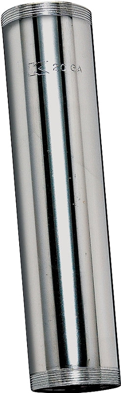 Plumb Pak PP11CP Pipe Extension Tube, 1-1/2 in, 6 in L, Threaded, Brass, Chrome