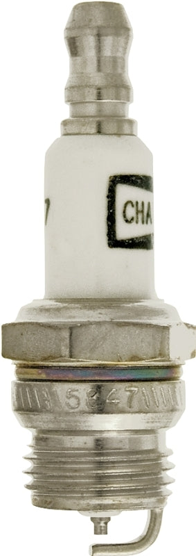 Champion DJ6J Spark Plug, 0.022 to 0.028 in Fill Gap, 0.551 in Thread, 5/8 in Hex, Copper, For: Small Engines, Pack of 8