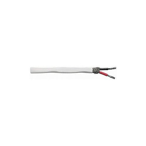 Ancor Tinned Copper Round White Twisted Pair Cable With Shield 14/2 x 100'