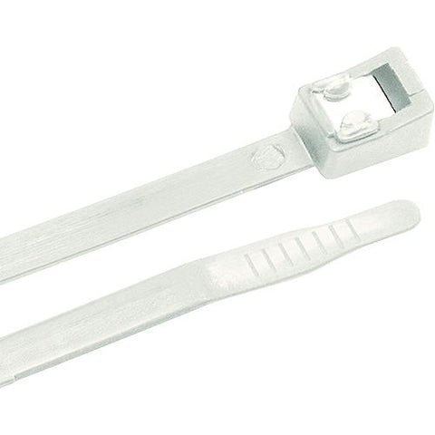 Ancor Self Cutting Cable Ties, 14″ Natural, 50/pk
