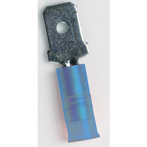 Ancor 220819 Marine Grade Nylon Insulated Disconnects, Male, 16-14 Wire, Blue, 100/Pk, Pack of 14