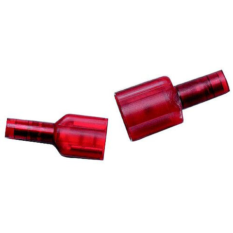Ancor 211409 Marine Grade Fully Insulated Nylon Disconnect, Male, 22-18 Wire, Red, 25/Pk, Pack of 20