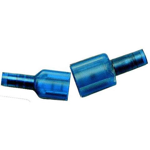 Ancor 221418 Marine Grade Fully Insulated Nylon Disconnect, Female, 16-14 Wire, Blue, 100/Pk, Pack of 84