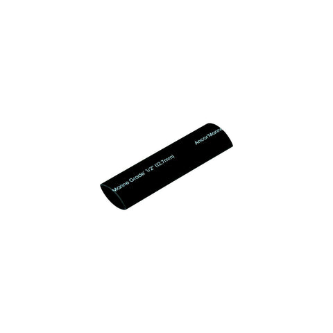 Ancor 305103 Marine Grade Adhesive Lined Heat Shrink Tubing, 1/2″ x 3″ , Black, 3/Pk, Pack of 5, Pack of 5