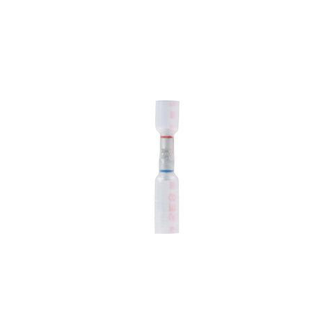 Ancor 320103 Heat Shrink Step-Down/Multi Wire Butt Connectors, Clear w/Red Dashes, 3/Pk