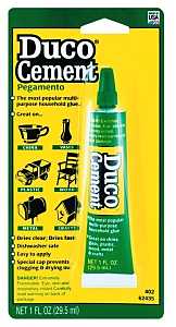 Devcon 62435 Household Cement, Liquid, Solvent, Clear, 1 oz Tube