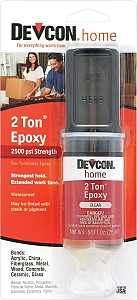 Devcon 31345 Series Epoxy, 0.84 fl-oz Syringe, Liquid, Amber, Water Resist