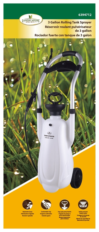 Landscapers Select Rolling Garden Sprayer - Thumbnail 4